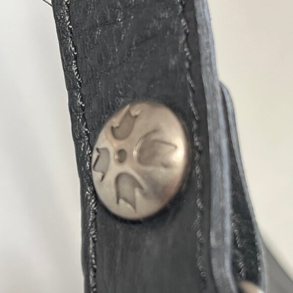 Pristine PATRICIA Nash Black Pebbled Leather Shoulder Bag - Picture 4 of 14